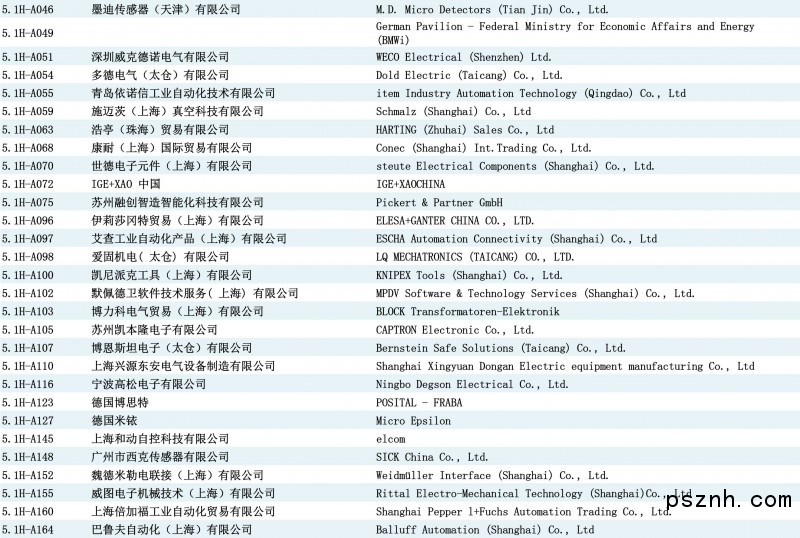 IAS2017展商名錄-2
