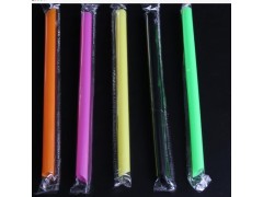 色澤明麗飲料吸管獨立裝沙冰管