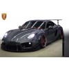 保時捷981卡曼改裝MB寬體包圍前后杠側裙尾翼寬體輪眉