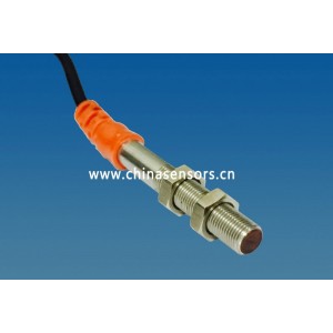 M5小柱形對射傳感器，內置放大器，可隨意折彎