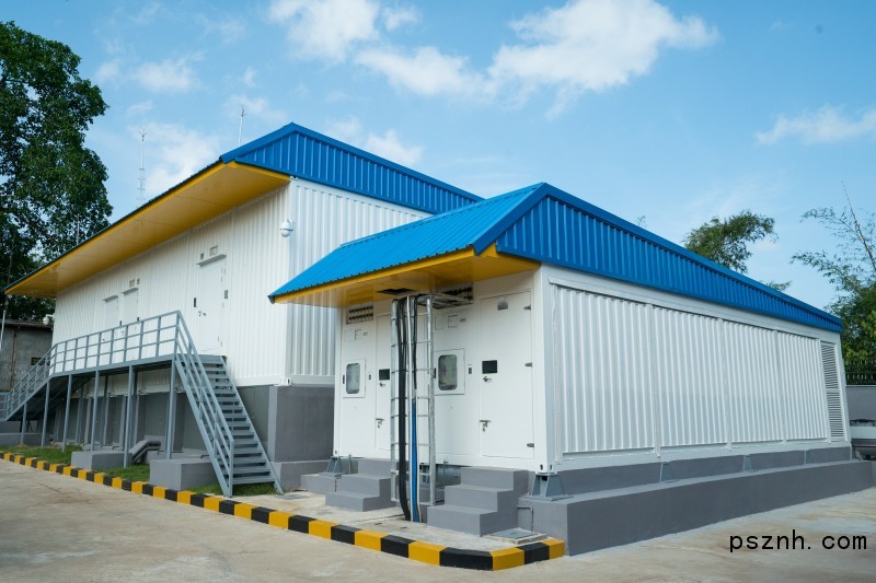 圖二 臺達數據中心基礎設施解決方案以工廠預制(prefabricated)為要求，能滿足即插即用、快速上線的需求，同時又具備高可靠度與整合度，能適應各種應用環境