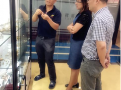 深儀協走訪普菲特精密制品公司