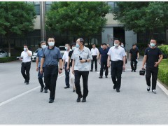 唐山市副市長王海蒞臨匯中股份調研戰略性新興產業發展情況