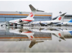以GE航空集團CF34發動機為動力的ARJ21首次交付中國三大航空公司