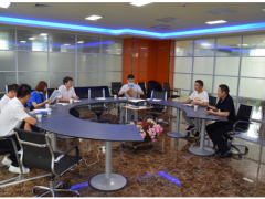 西安高新工信局到中星測控進行安全產業調研