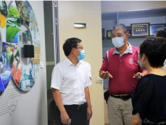 深圳寶安區長王立德一行蒞臨華北工控考察調研