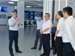 中控技術相關領導全程陪同徐旭一行蒞臨考察交流