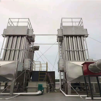 濕式靜電除塵垃圾焚燒廢氣處理設備噴淋塔活性炭吸附裝置