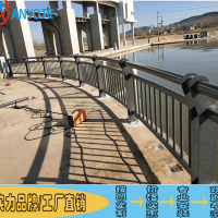 農(nóng)場(chǎng)河道仿木護(hù)欄 清遠(yuǎn)新農(nóng)村景觀護(hù)欄 肇慶橋梁不銹鋼欄桿定制