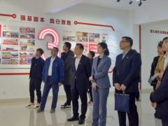 威勝集團熱情接待專職黨建指導員一行考察指導黨建工作