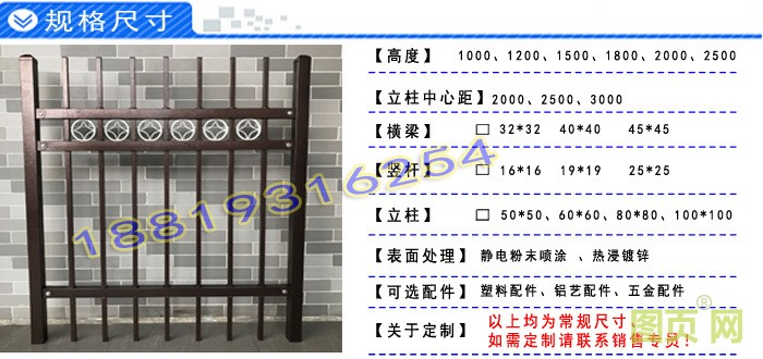 柵欄帶電話詳情2