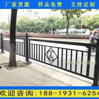 廣州人行道圍欄生產廠家 市政道路欄桿定做 五羊疊影護欄價格