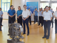 “智慧天康、數字天康”蕪湖繁昌區黨政代表團一行蒞臨安徽天康集團參觀調研