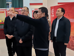 福建省政協(xié)副主席、省工商聯(lián)主席王光遠(yuǎn)一行視察虹潤公司