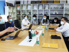 防疫情 穩經濟 保安全 | 白鶴鎮領導走訪銘控傳感