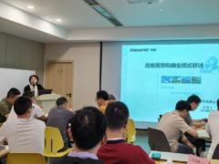 萬訊研發技術有聲有色，項目進展順利