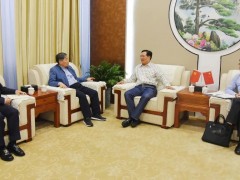 天長市委書記賀家平蒞臨安徽天康集團調研指導工作